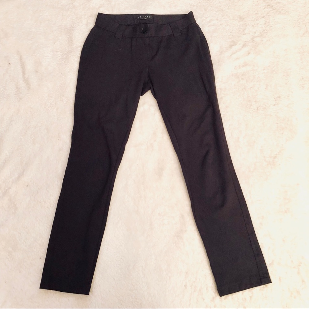 Theory stretch ankle pants - Picture 3 of 4